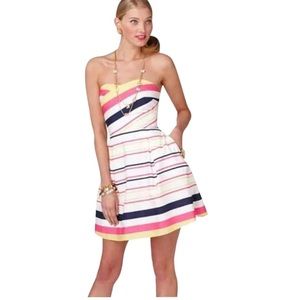 Lilly Pulitzer Strapless Sweetheart Dress - Size 6
